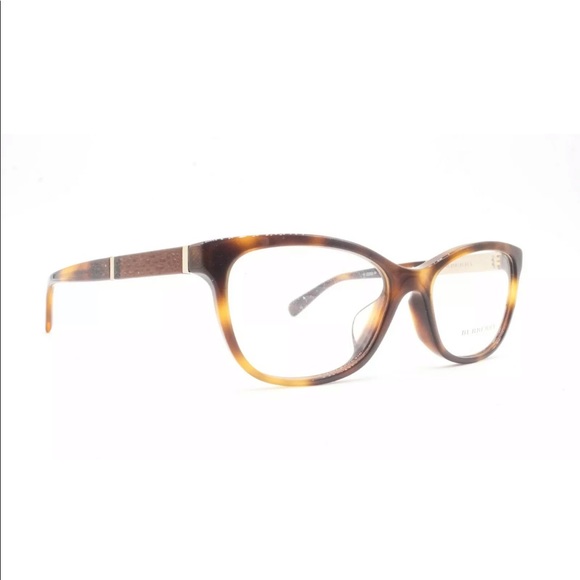 BURBERRY B 2232-F 3316 TORTOISE EYEGLASSES 53-17 - Picture 3 of 3